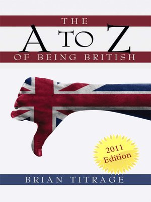 cover image of The a Z of Being British